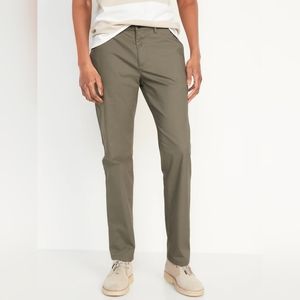 Old Navy Ultimate Tech Straight Leg Chino Pants NWT Stone Wall